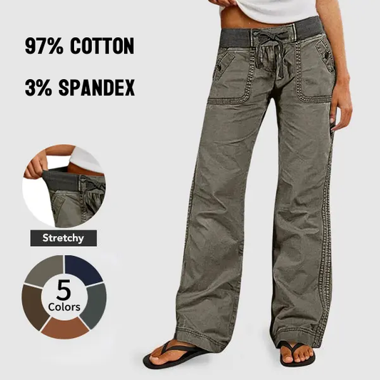 ⚡FINAL SALE⚡-  women-s-high-stretch-mid-rise-straight-pants