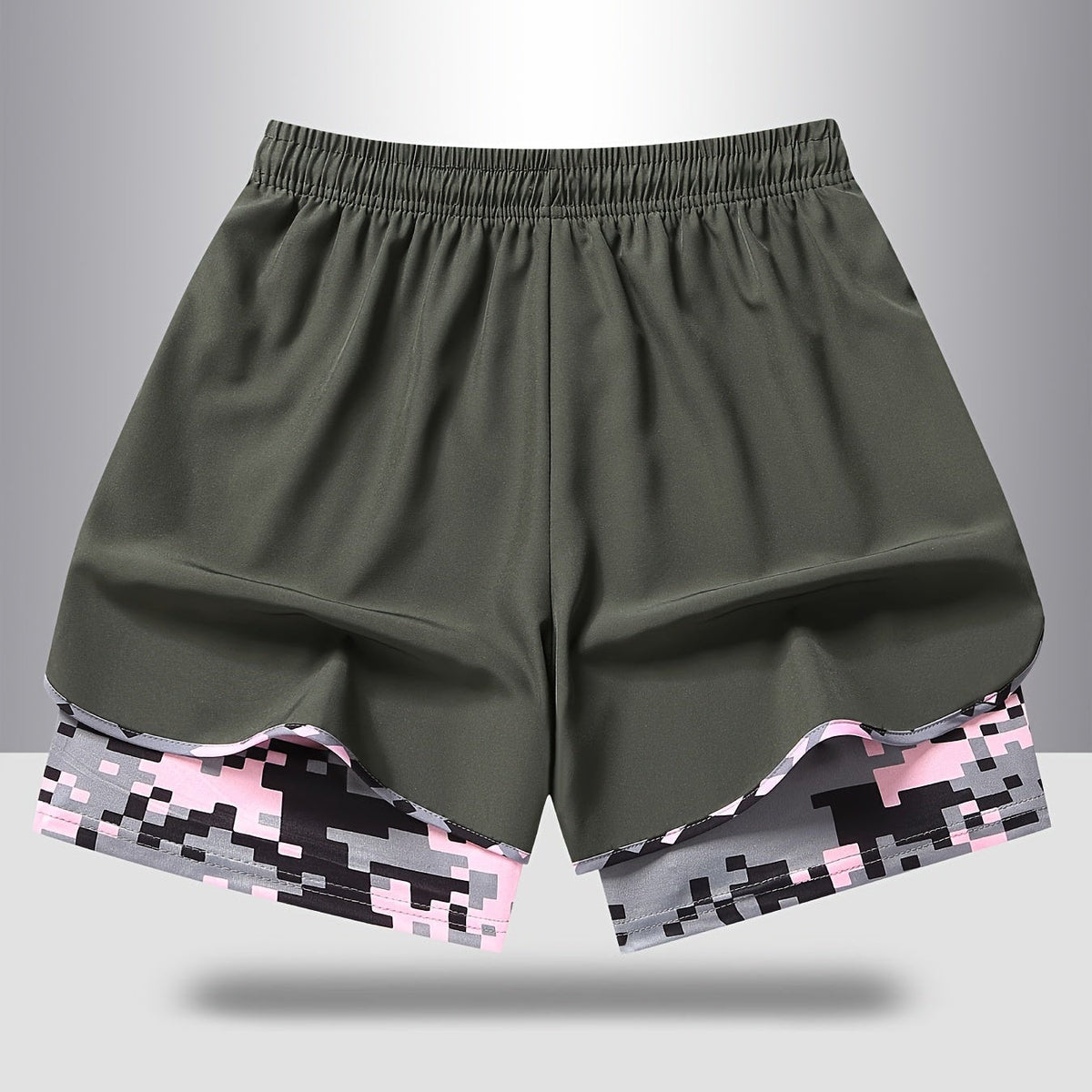 【LAST DAY SALE】Women’s casual athletic shorts with pockets（dan）