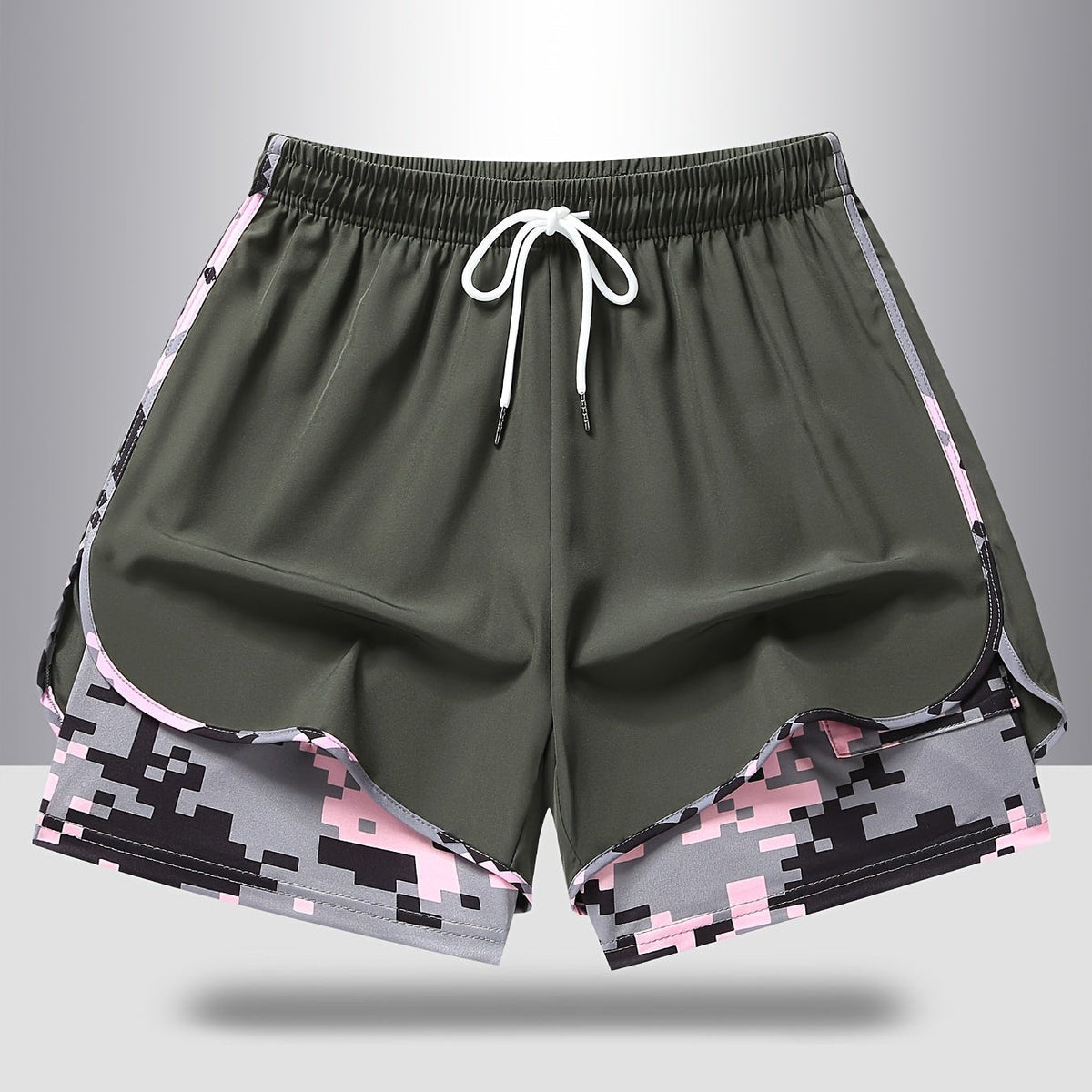 【LAST DAY SALE】Women’s casual athletic shorts with pockets（dan）