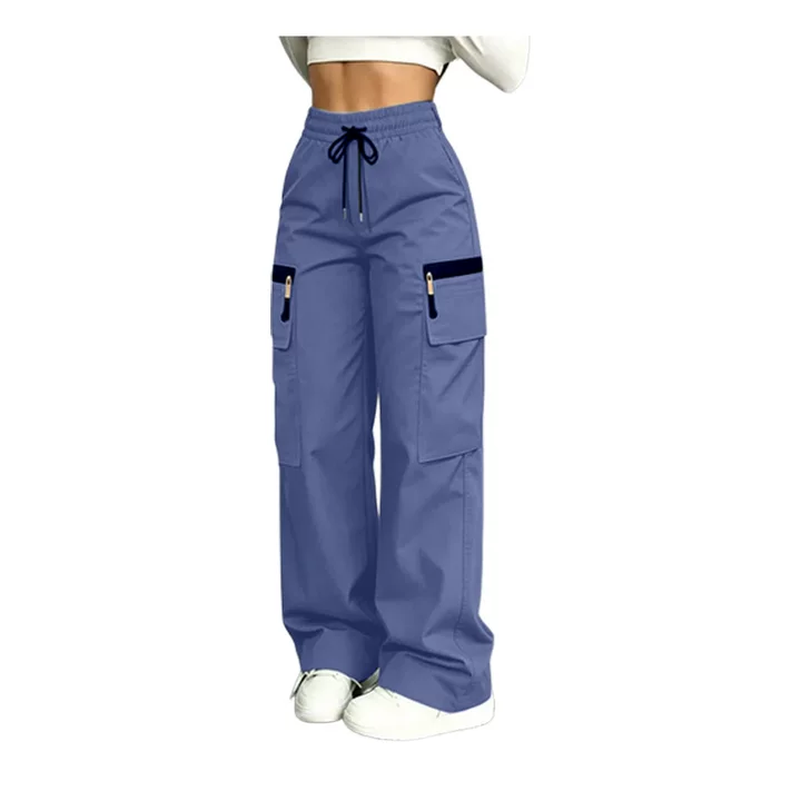 Women's Lightweight Loose Cargo Pants – Quick-Drying Breathable Multi-Pocket Trousers