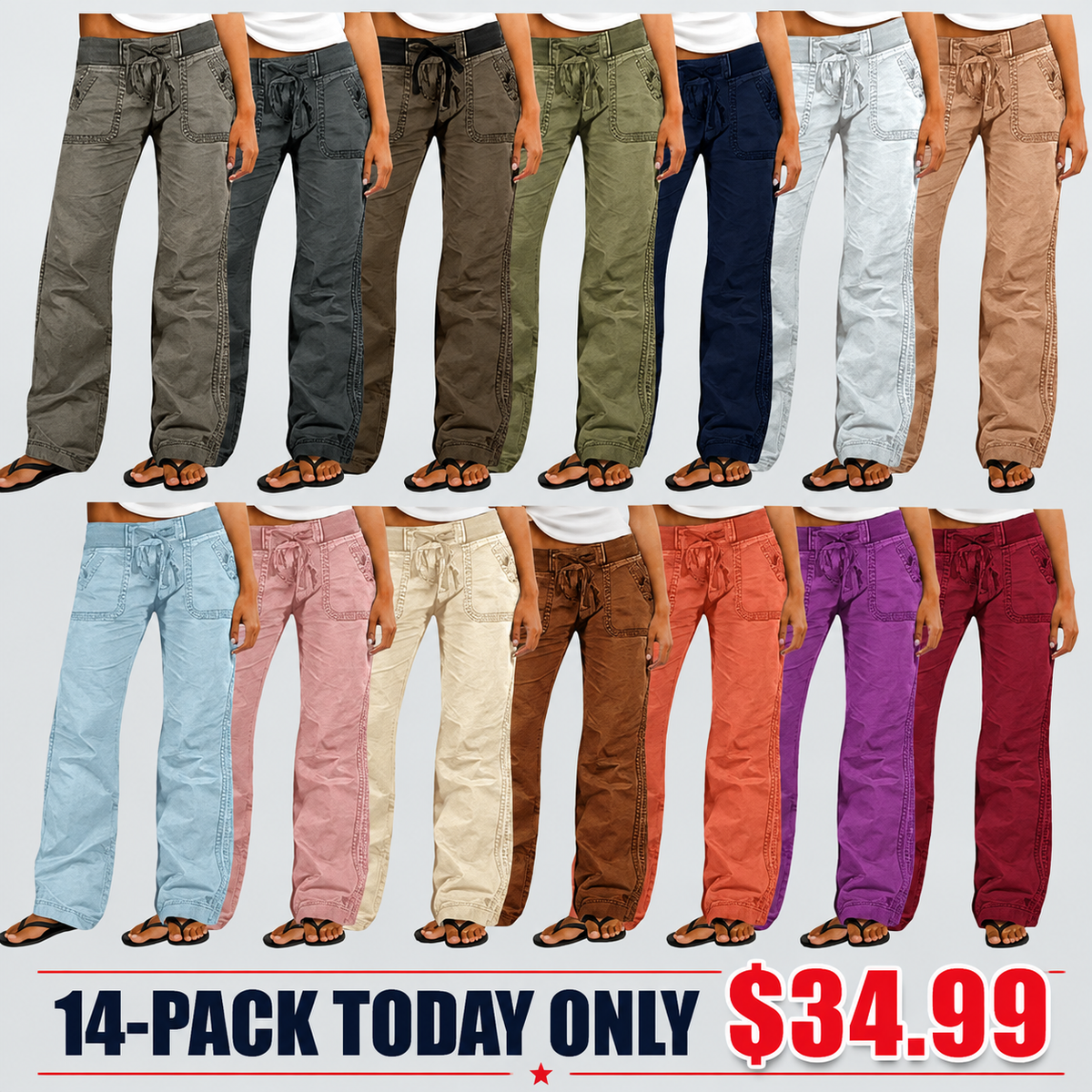 ⚡FINAL SALE⚡-  women-s-high-stretch-mid-rise-straight-pants