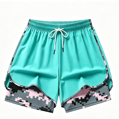【LAST DAY SALE】Women’s casual athletic shorts with pockets（dan）