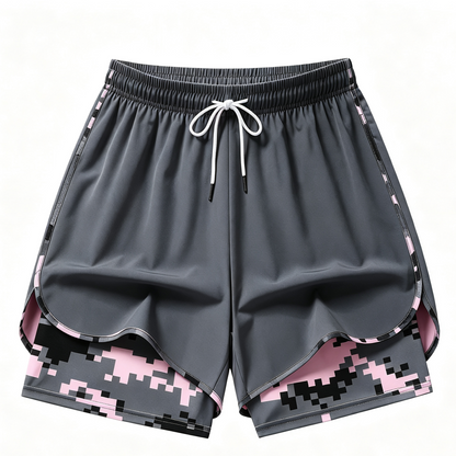 【LAST DAY SALE】Women’s casual athletic shorts with pockets（dan）