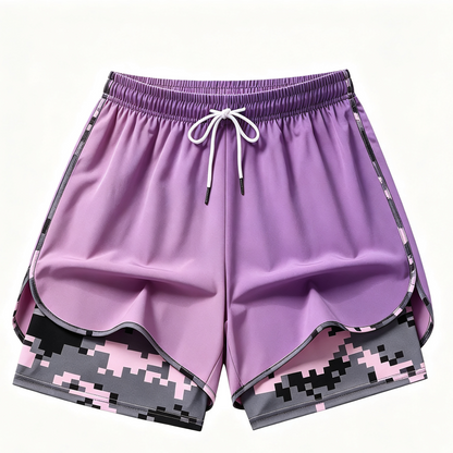 【LAST DAY SALE】Women’s casual athletic shorts with pockets（dan）