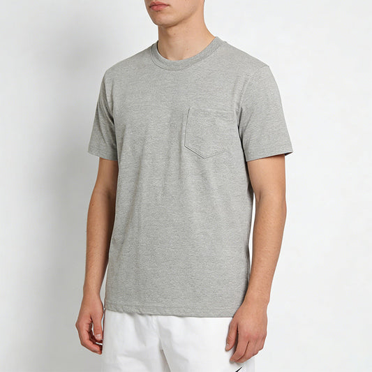 🔥Men's Heavyweight Cotton Pocket T-Shirt – Relaxed Fit Everyday Casual Tee
