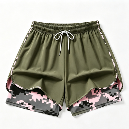 【LAST DAY SALE】Women’s casual athletic shorts with pockets（dan）